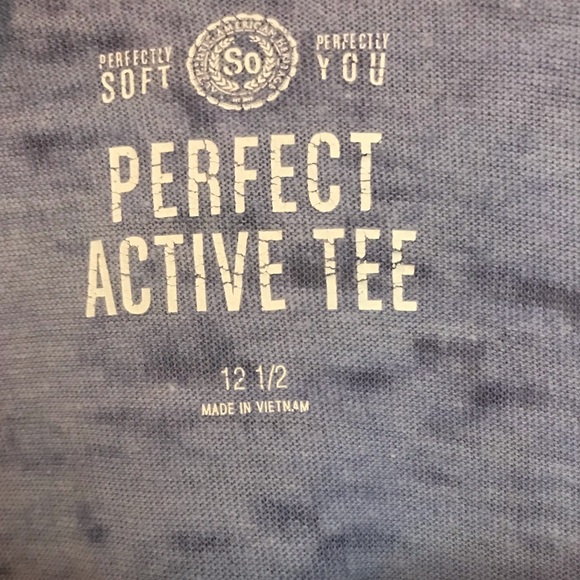 Girls So perfect active tee size 12 1/2 - Picture 3 of 3